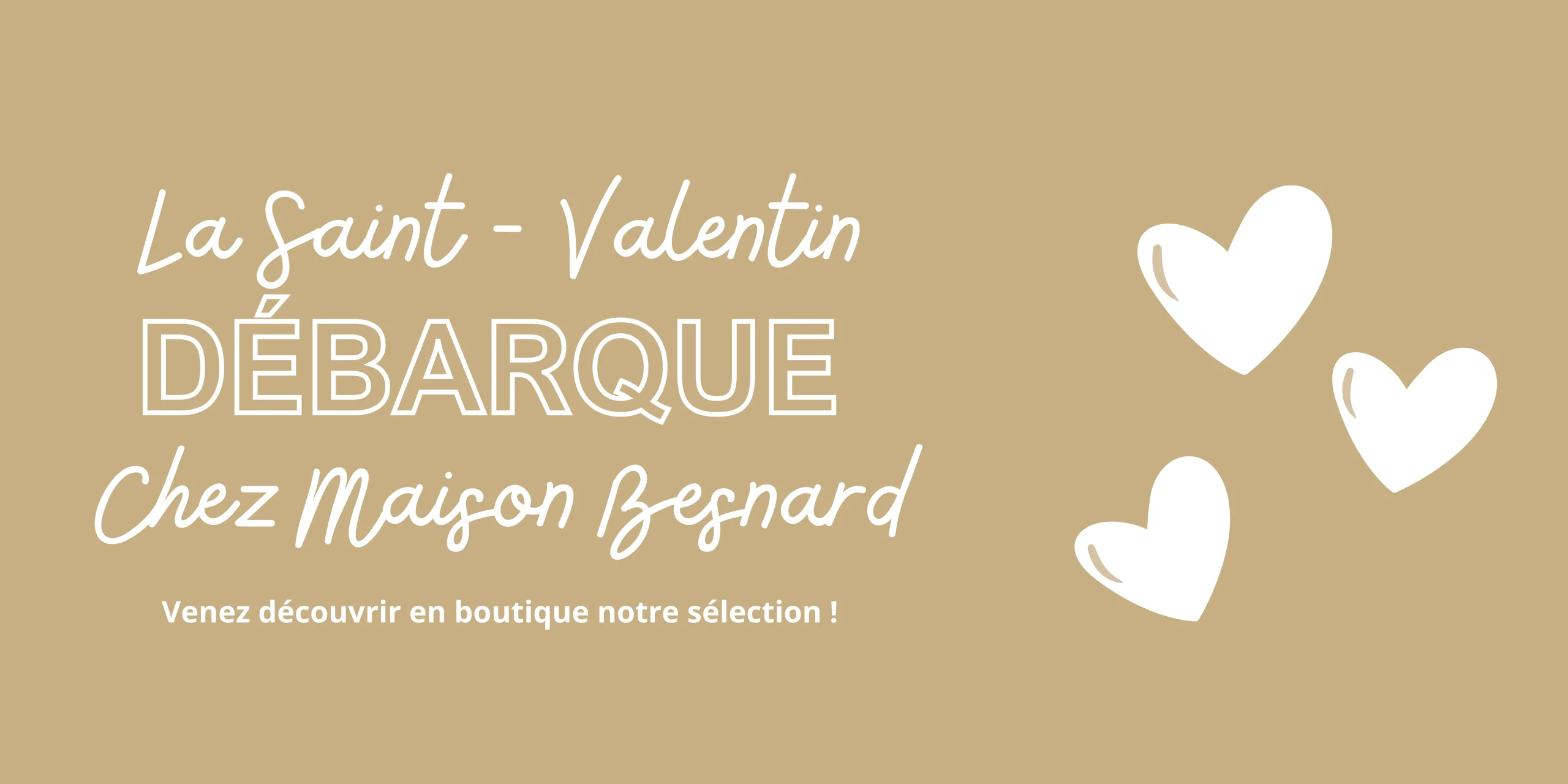 Bannière st valentin